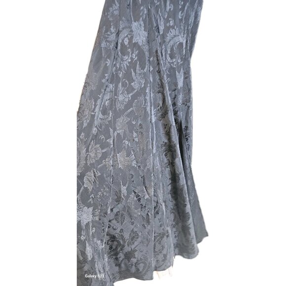 Vtg Victoria's Secret Gold Label Black Long Night Gown Womens Small Maxi - Picture 2 of 7